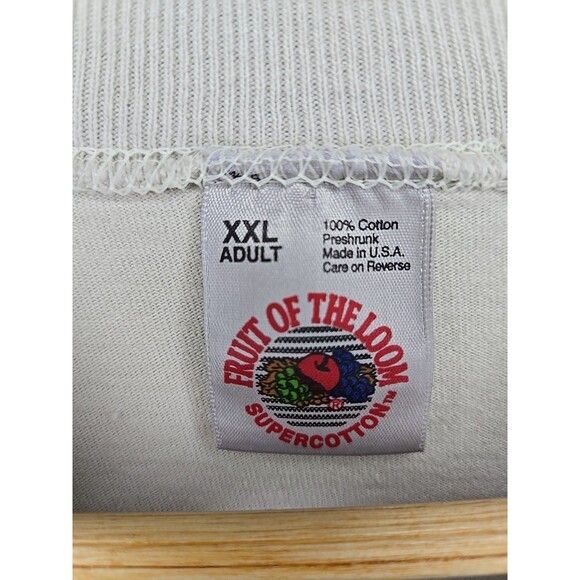 Vtg Fruit Of The Loom Coca-Cola Super Cotton T-Shirt, Men's XXL, Made In The USA - Picture 5 of 8